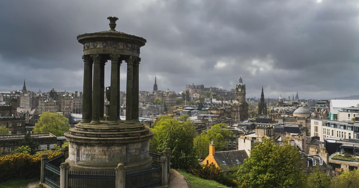 best view calton hill edinburgh