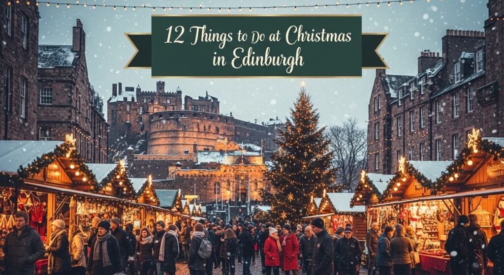 12 things to do at Chrismats in Edinburgh