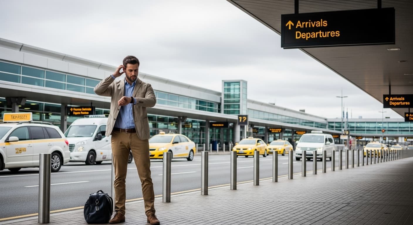 delayed airport transfer